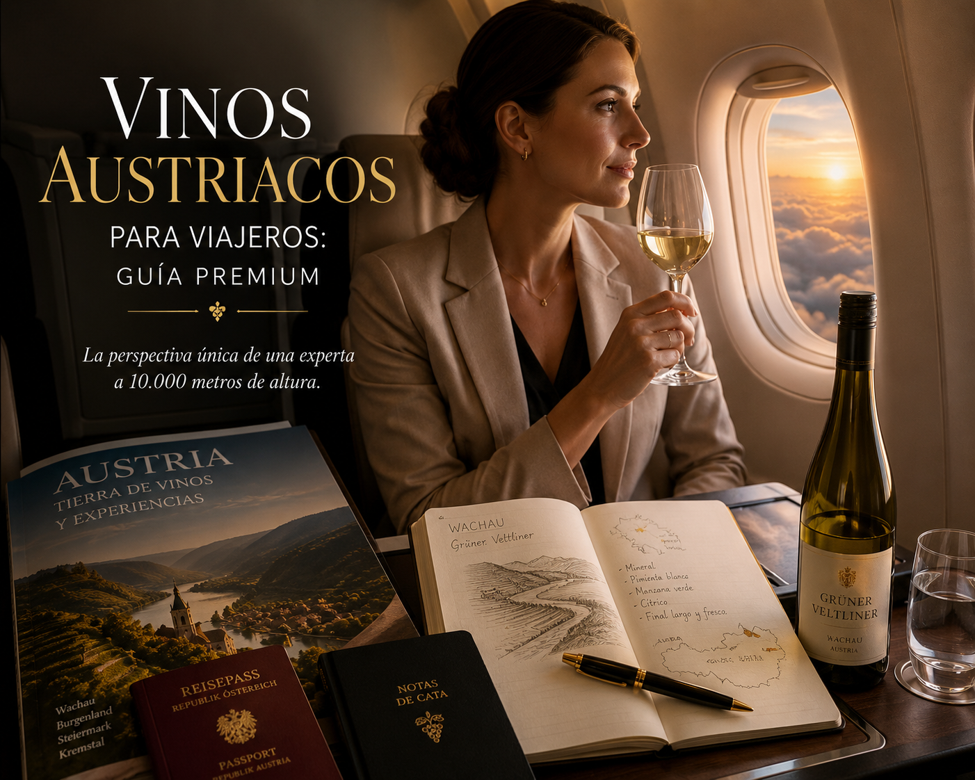 Los 20 Mejores Vinos para pedir en tu próximo vuelo