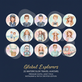 Pack 20 Avatares Acuarela PNG para Creadores de Viajes | Reels Instagram TikTok PNG
